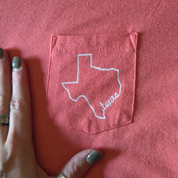 Texas Graphic Bundle of 2 Long Sleeve Curved Hem Pocket T-shirts - Picture 13 of 16